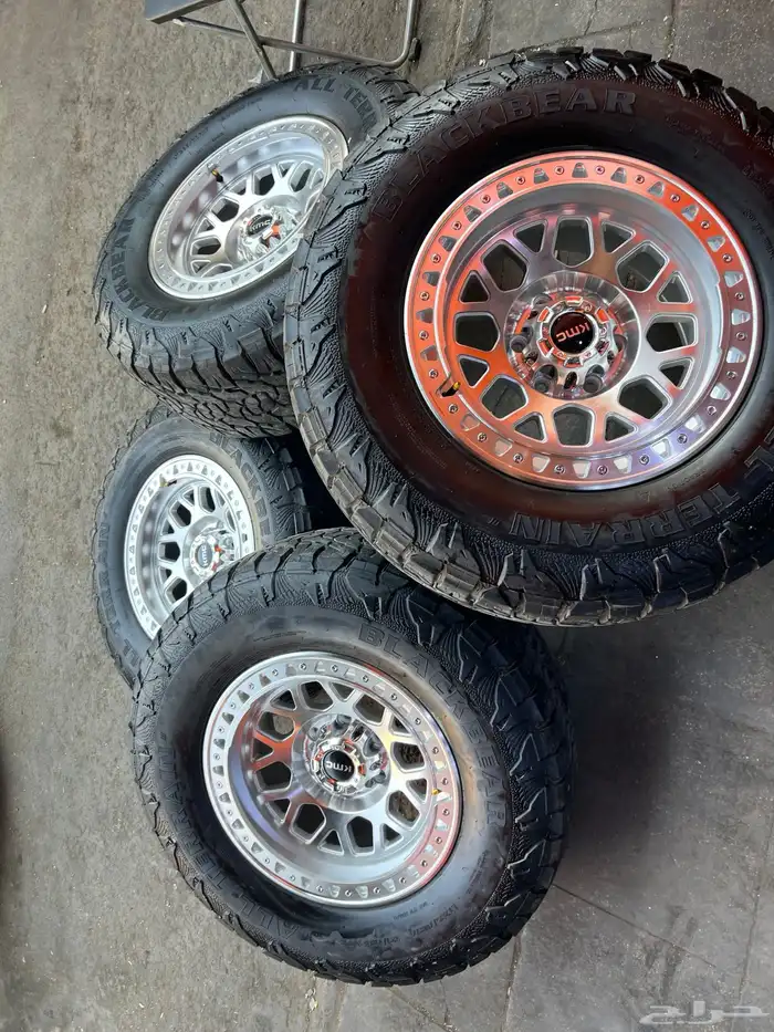 جنوط  كأمسي مع كفرات نص حجري بلاك  بير 285.70.17تاريخ 24 6