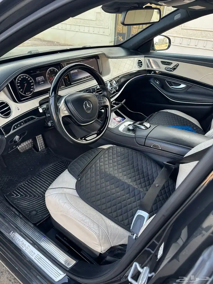 مرسيدس 2015 حجم 550 البيع بدون اللوحه 9