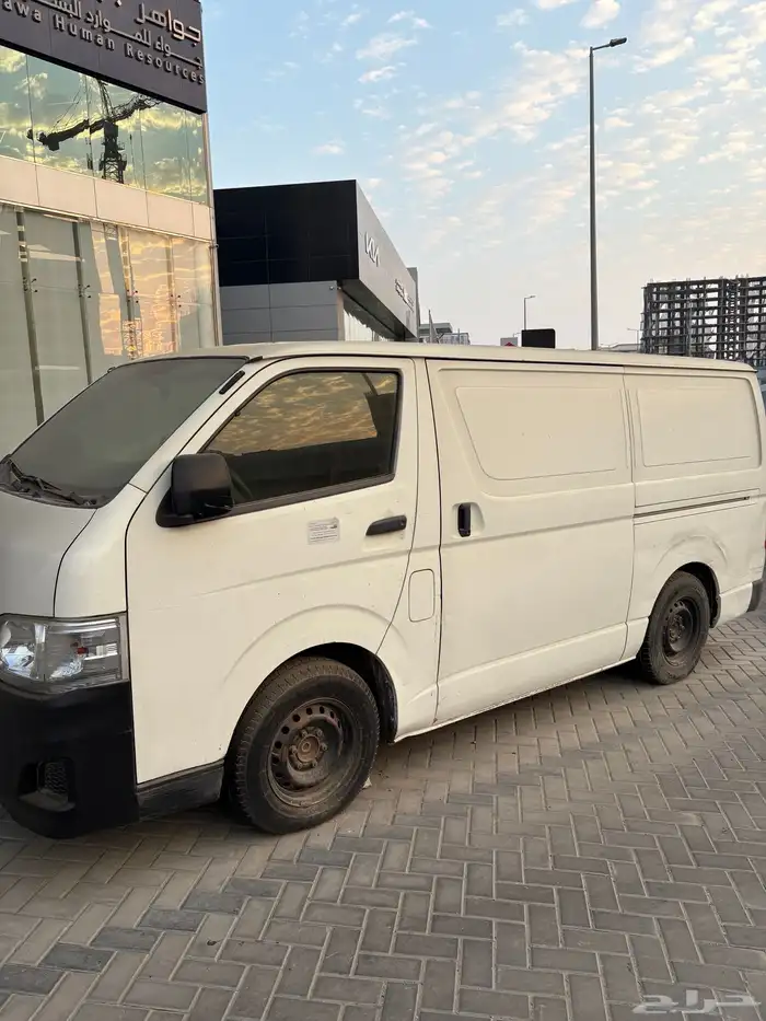 باص تويوتا هايس 2013 تشليح 2