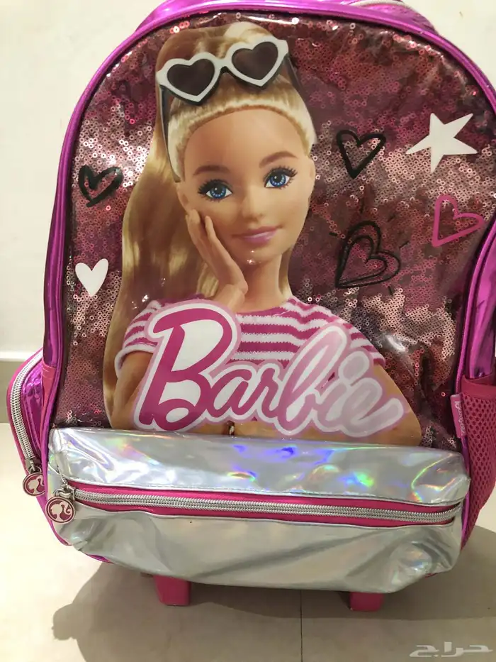شنطه مدرسيه بناتي بعجلات مقاس 16 school bag 1