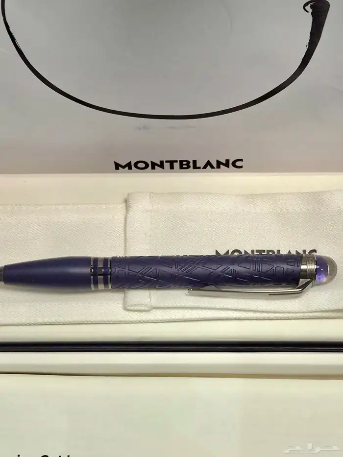 قلم مونت بلانك ستارووكر سبيس بلو ( تم البيع ) 2