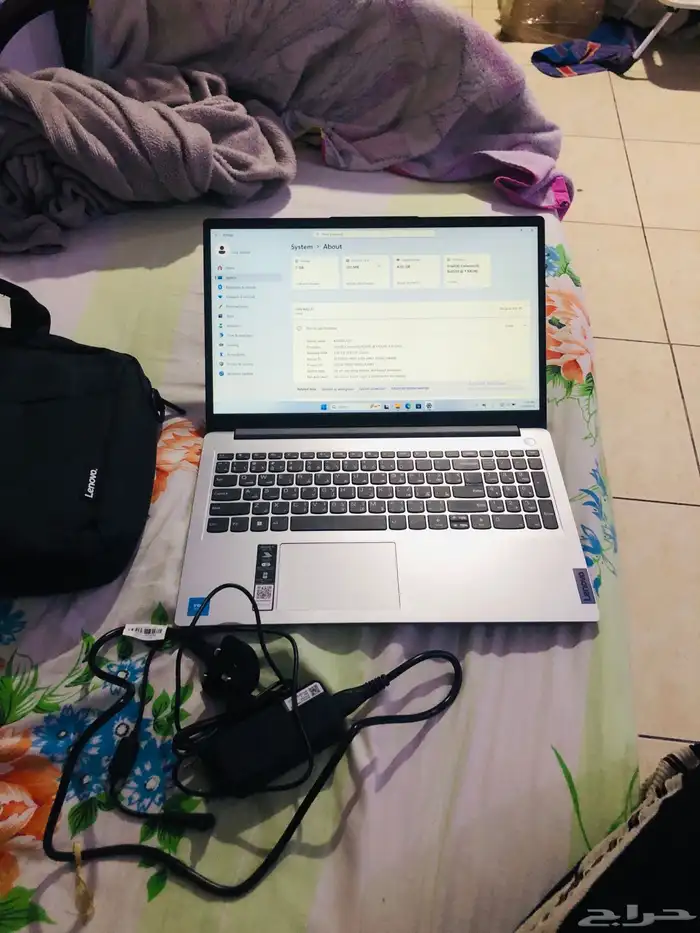 جهاز لينوفو جديد بالكرتونه والشاحن والشنطه لم يستعمل نهائيا 6