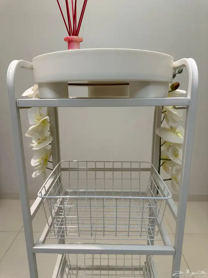 رف حمام لون ابيض من هوم سنتر 2