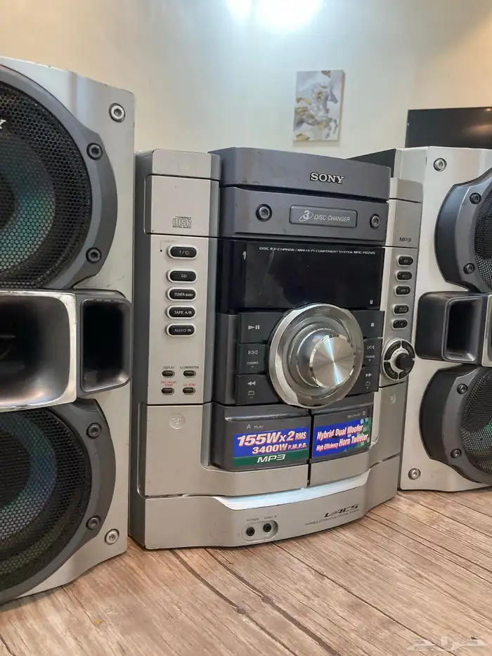 مسجل استريو ماركة سوني كاسيت وراديو الصوت نقي 5