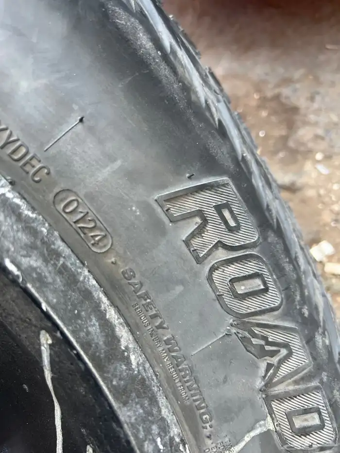 جنوط برايد اصلي مع كفرات كوماهو 285.70.17 تاريخ 24 14