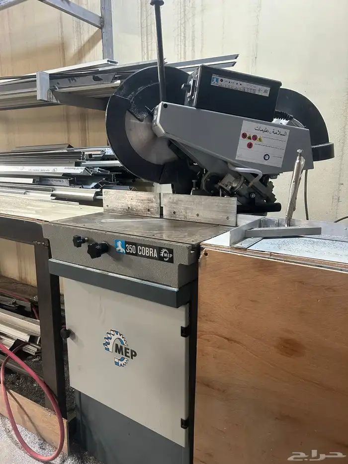 معدات ورشة الالمنيوم متكاملة 6