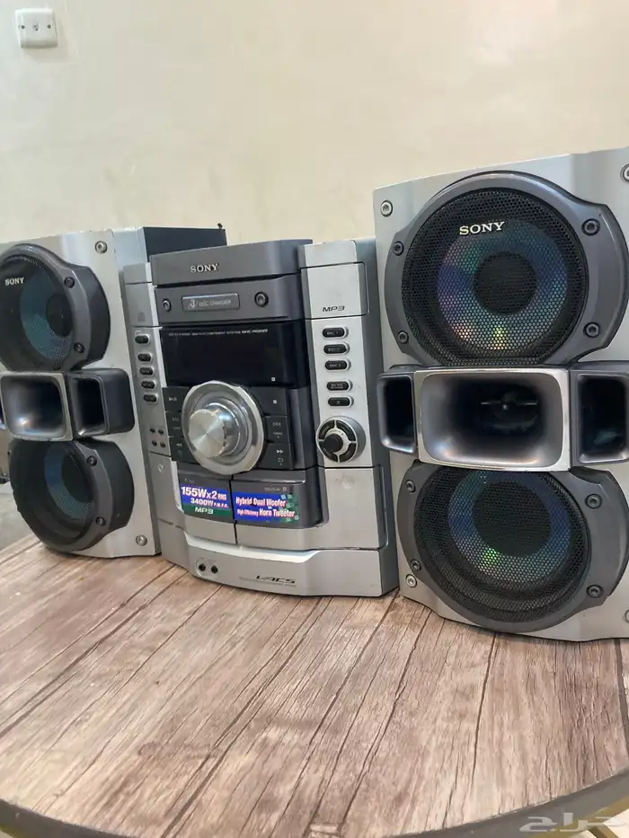 مسجل استريو ماركة سوني كاسيت وراديو الصوت نقي 4