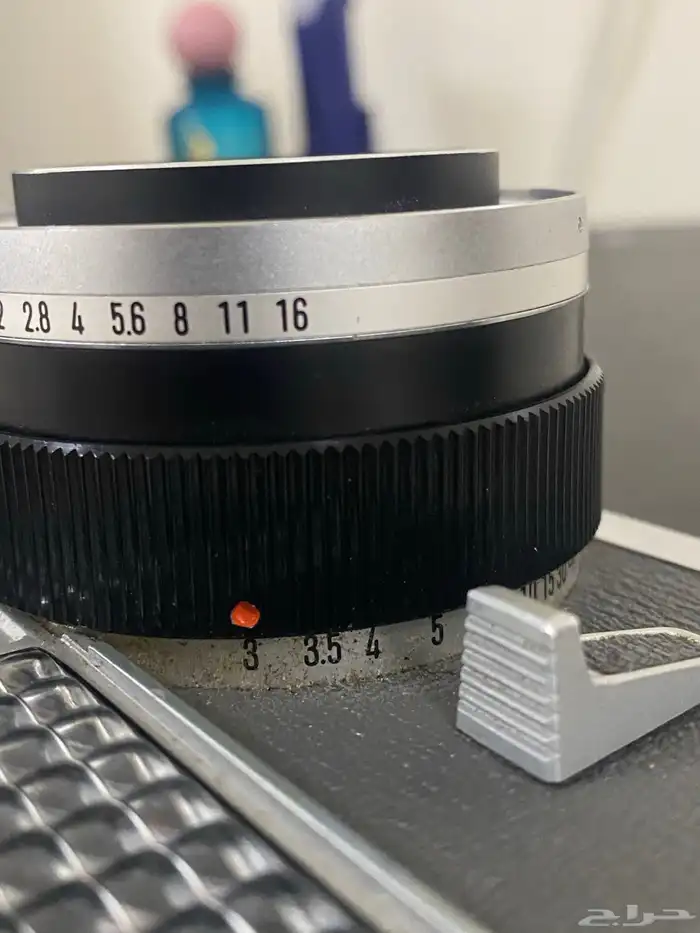 Minolta Hi-Matic كاميرا فيلم قديمه 1962 عطل بسيط 11