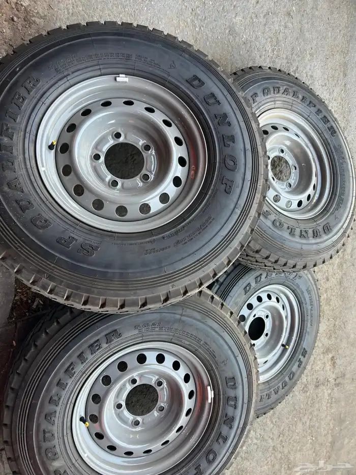 كفرات شاص دلوب  ياباني 225.95.16 مع جنوط هلل منزل زيرو 0