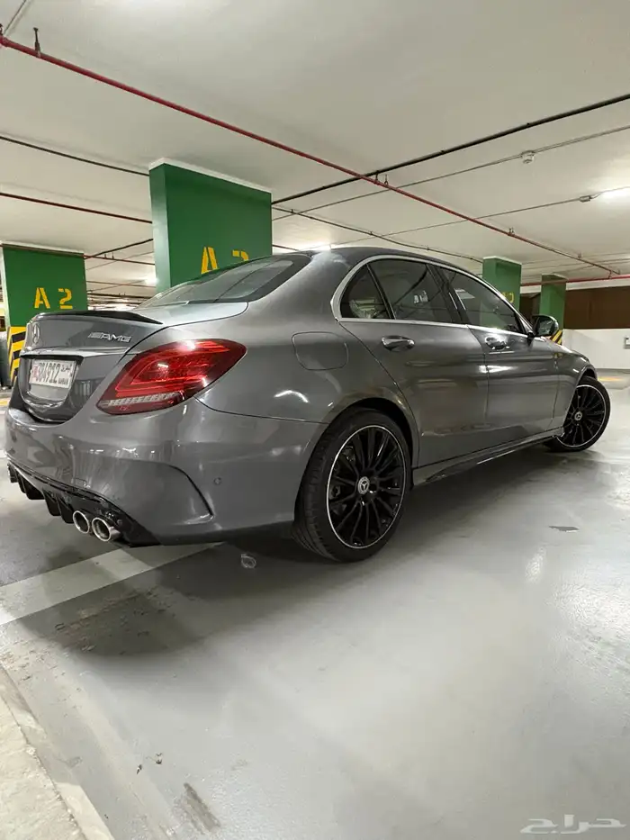 Mercedes C300 AMG kit   مرسيدس C300 كات AMG 1