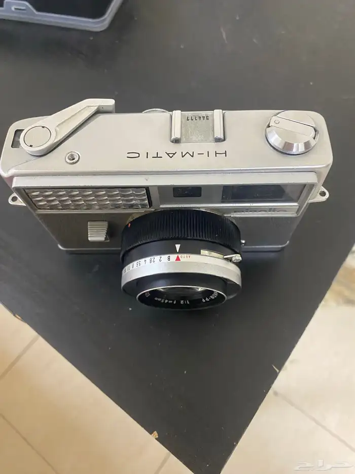 Minolta Hi-Matic كاميرا فيلم قديمه 1962 عطل بسيط 3