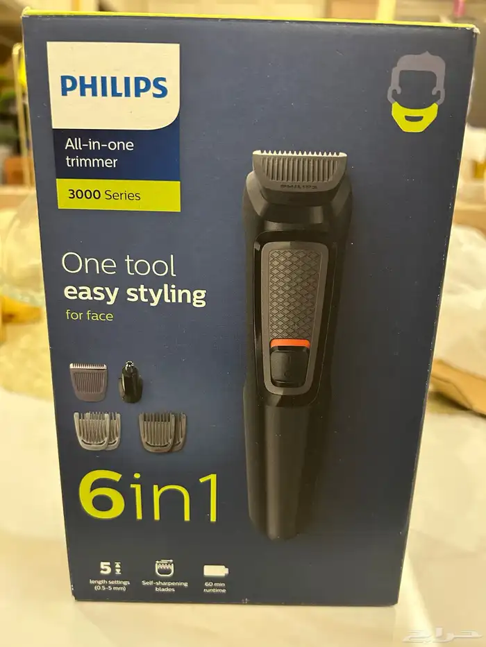 مكينة حلاقة فليبس شبه جديدة بكامل الملحقات 0