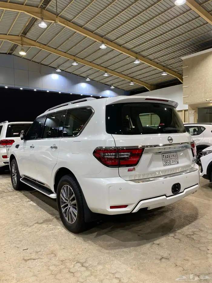 للبيع نيسان باترول 2021 بلاتينيوم فل كامل سعودي عداد 55 الف 7