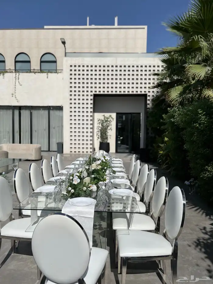 تاجير كراسي طاولات طعام كوش استقبال مدخل 9