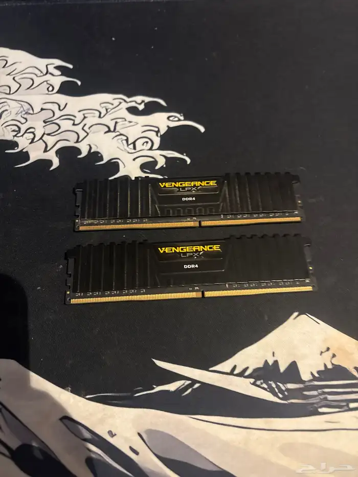 قطع كمبيوتر معالج وكرت وباور وكيس ورامات ووحدة تخزين 2