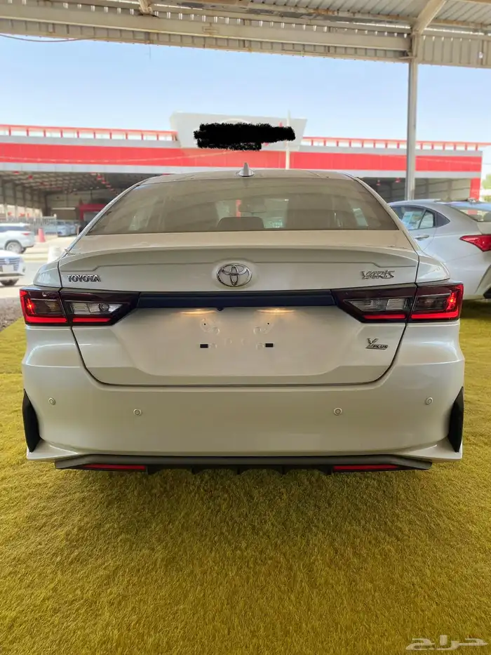 تويوتا يارس 2026 نص فل حساسات أمامية وخلفية مثبت سرعة 3