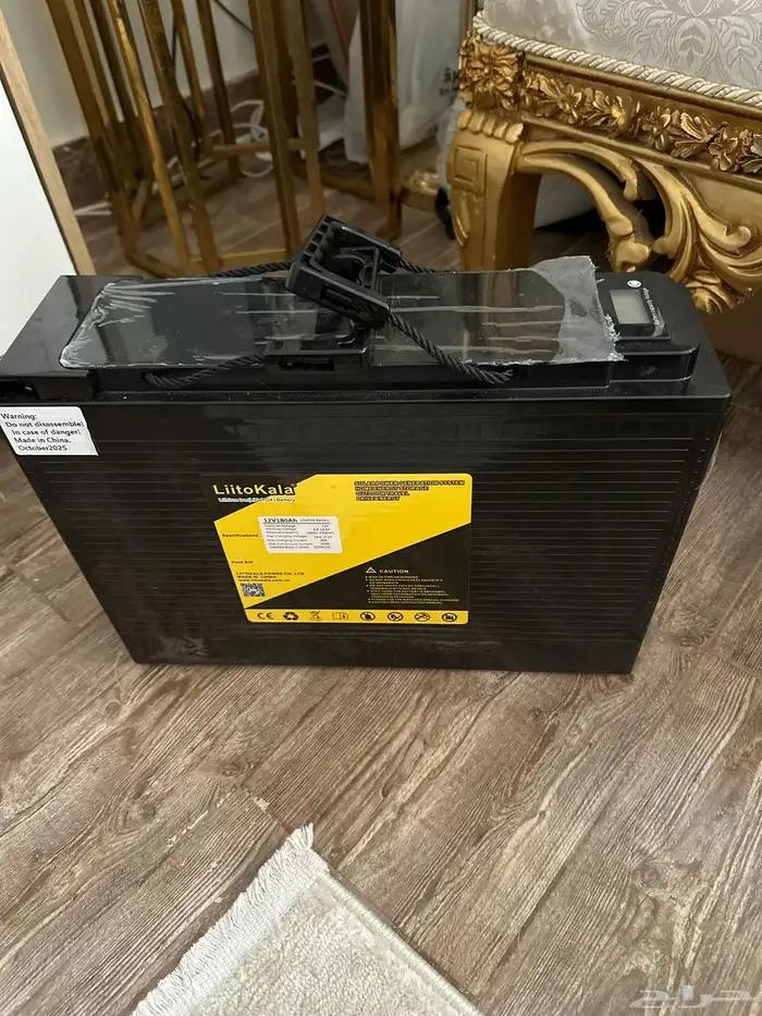 بطاريه ليثيوم 180 أمبير 12 فولت جديده 0
