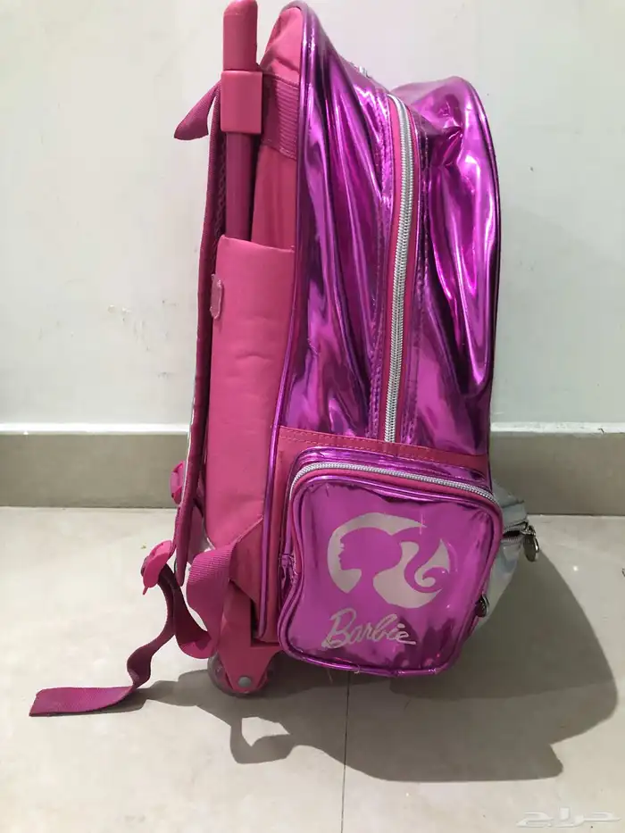 شنطه مدرسيه بناتي بعجلات مقاس 16 school bag 3