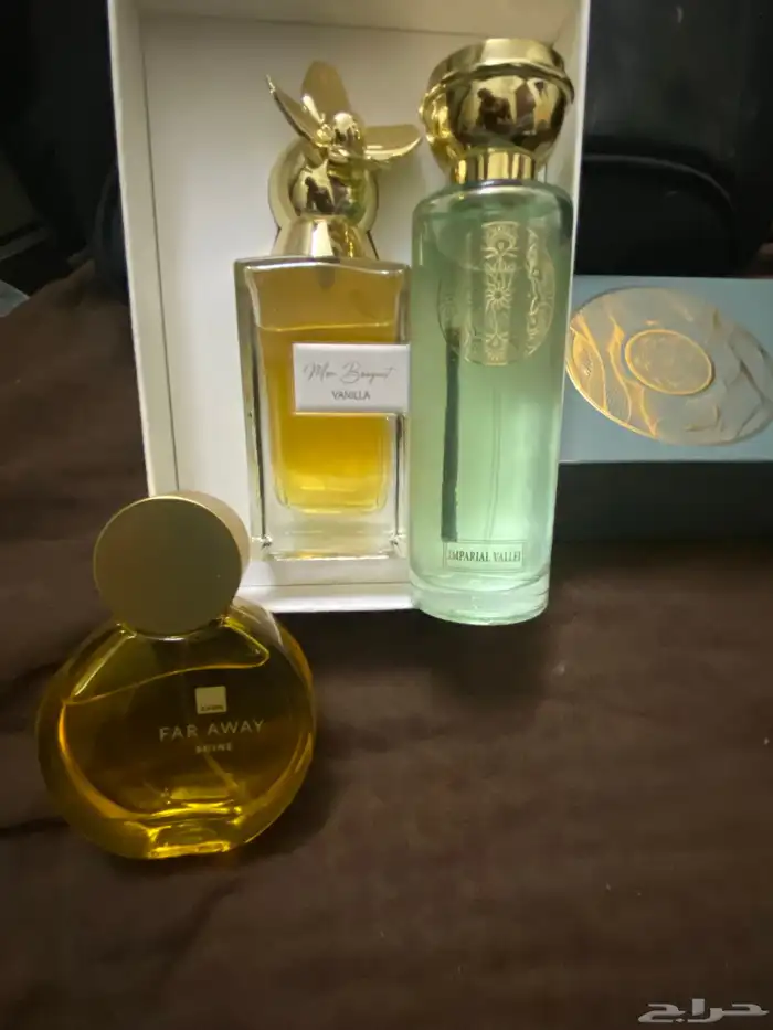 ثلاثة أصناف عطور 0