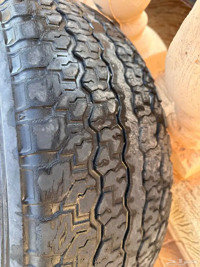 للبيع كفرات دنلوب وجنوط لكزز 1