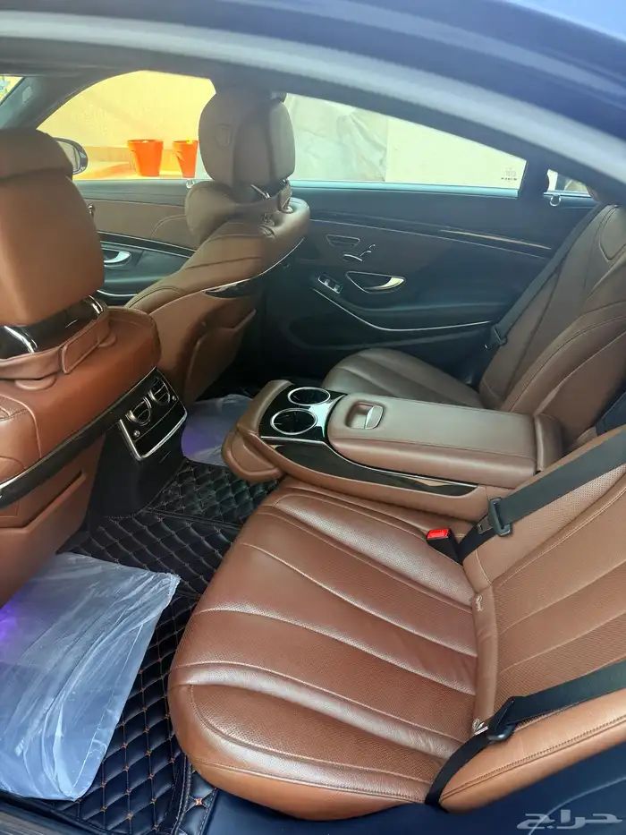 مرسيدس S400 الجفالي 2015 زر واحد  كت AMG أصلي ممشى قليل جدا 15