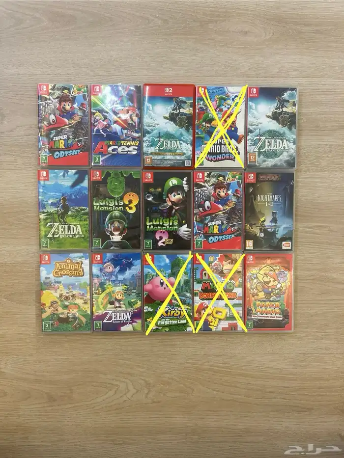 العاب نينتندو سويتش مستعملة Nintendo Switch Used Games 0