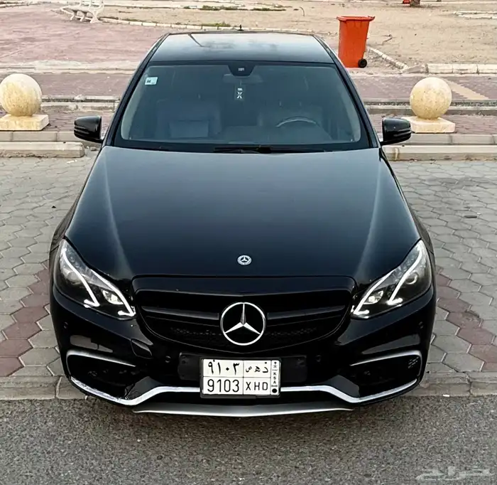 مرسيدس E200 اسود 2016 V4t للبيع للاعلى سومة 4