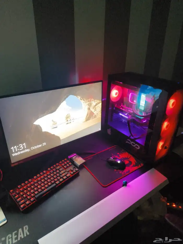 جهاز قيمنق i7-12700F RTX3060Ti شاشة 144Hz 0