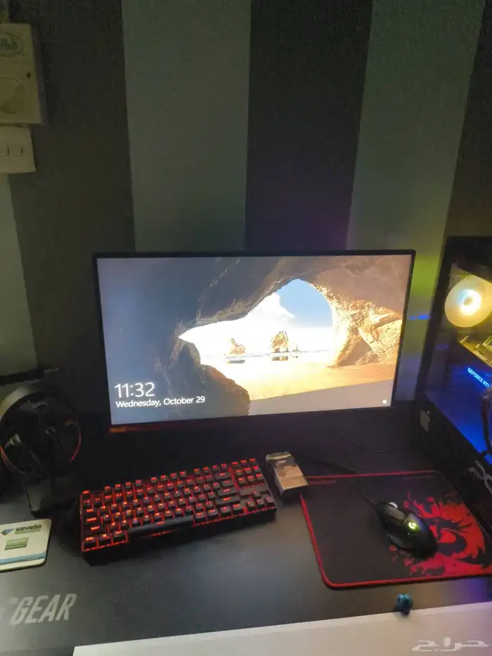 جهاز قيمنق i7-12700F RTX3060Ti شاشة 144Hz 4