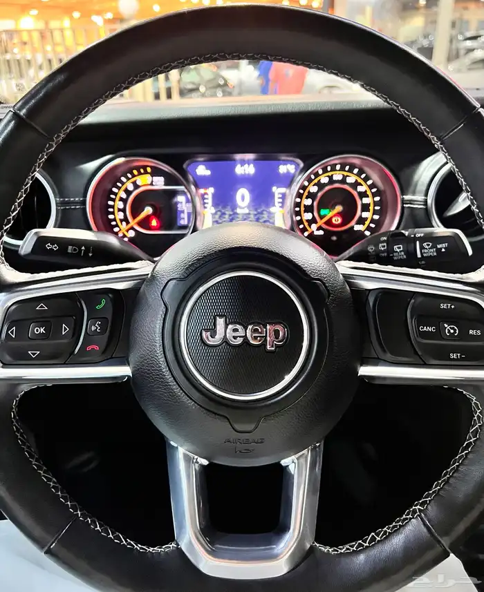 جيب رانجلر 2023 صحاري فل كامل 6 سلندر نظيف جدااا 8