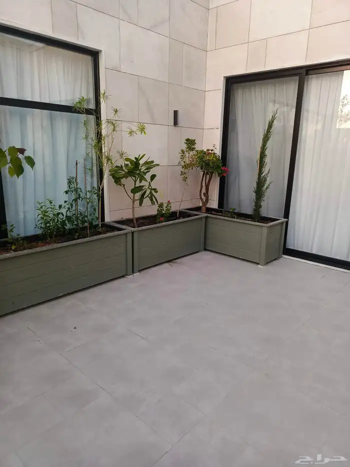 تنسيق حدائق واحواض زراعية فيبر جلاس 2