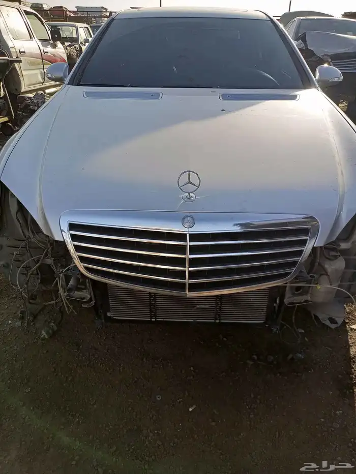 تشليح قطع غيار مرسيدس بانوراما مديل 2009حجم s500 0