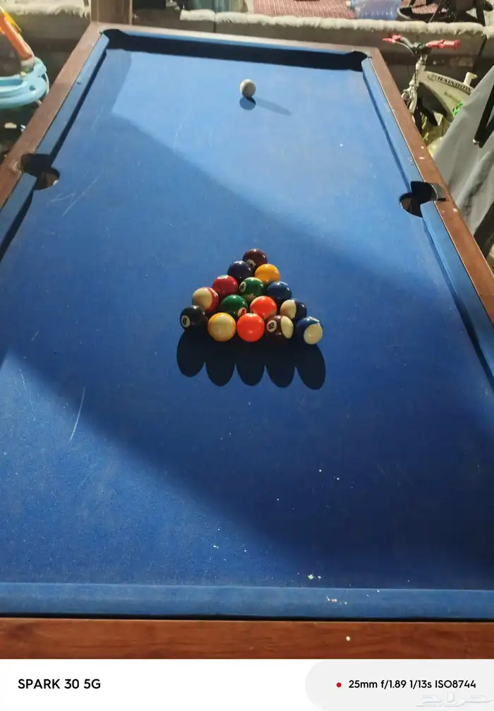 للبيع بلياردو شبه جديد 2