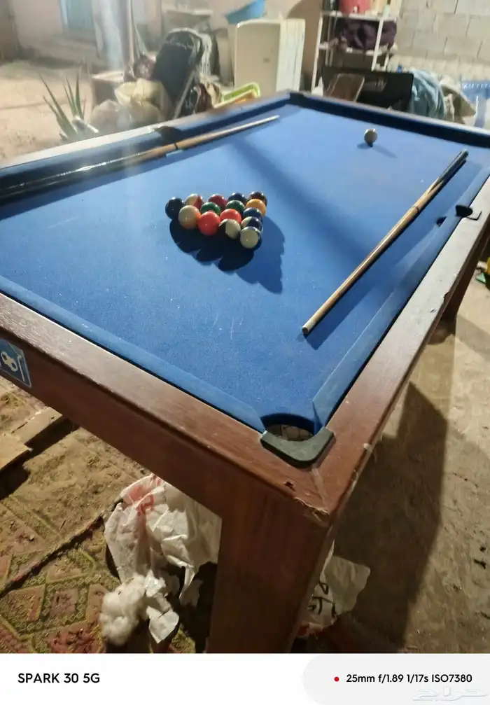 للبيع بلياردو شبه جديد 0