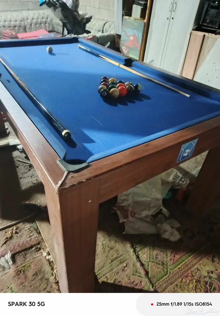 للبيع بلياردو شبه جديد 1
