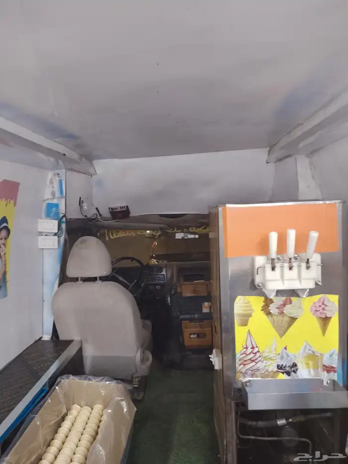 سياره ايسكريم للبيع 4
