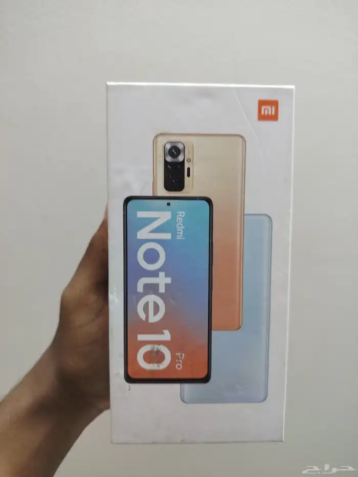 ريدمي نوت 10 pro جديد لم يستخدم في الكرتونه فقط 128 غيغا 1