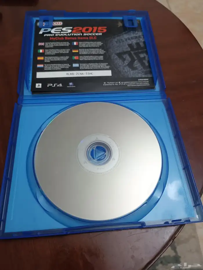 شريط بيس2015 (Pes2015) نسخه نادره عربي بحاله ممتازه لسوني4و5 2