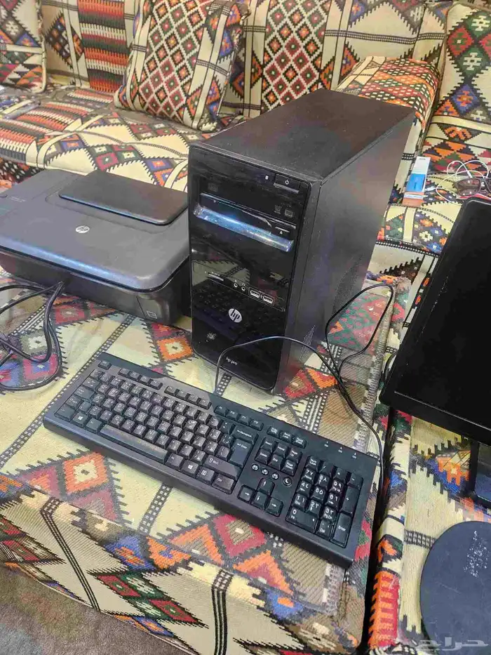 جهاز كمييوتر كامل HP  سوني رقم4 رسيفر GObc 4