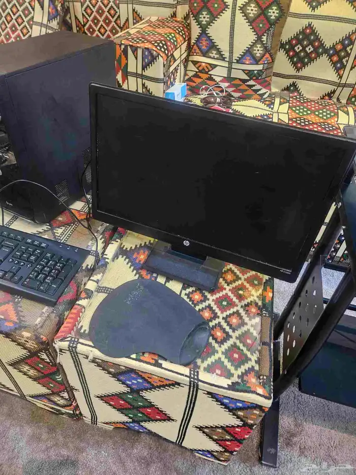 جهاز كمييوتر كامل HP  سوني رقم4 رسيفر GObc 3