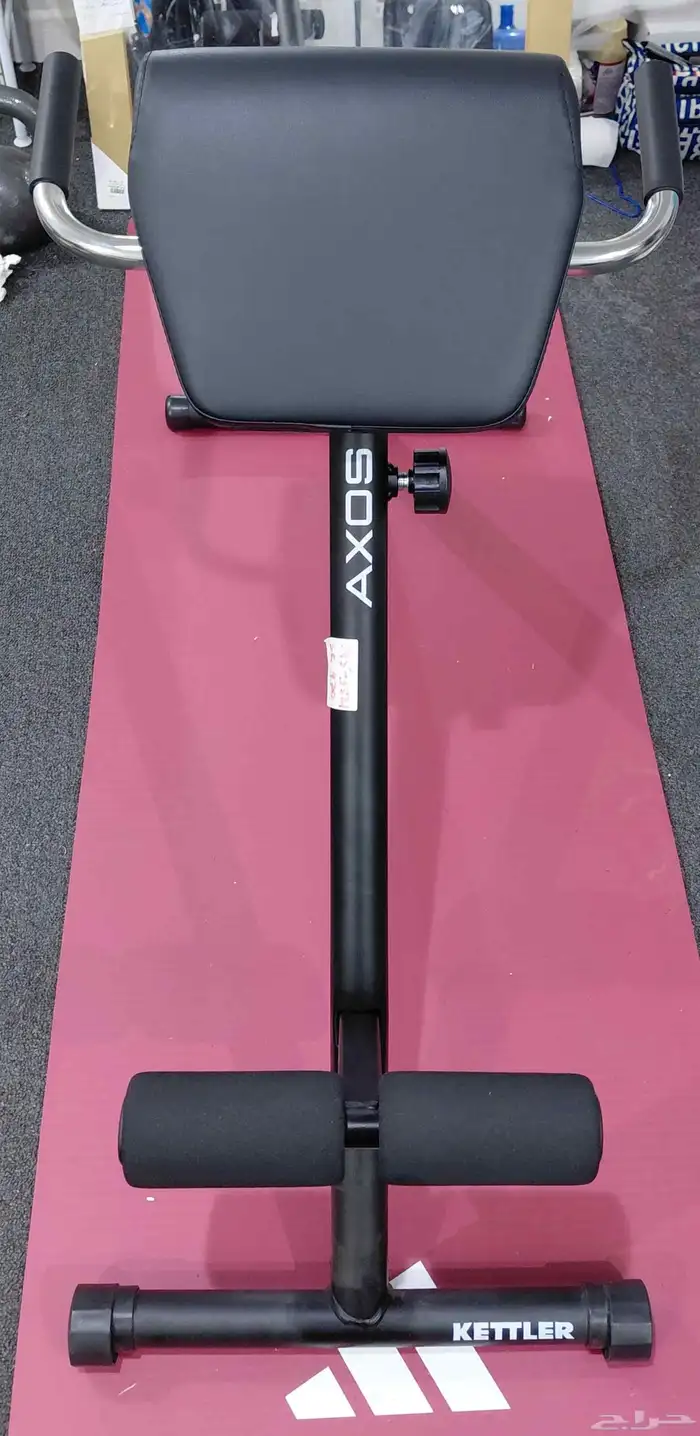 كرسي تمرين روماني و اثقال حديد 3