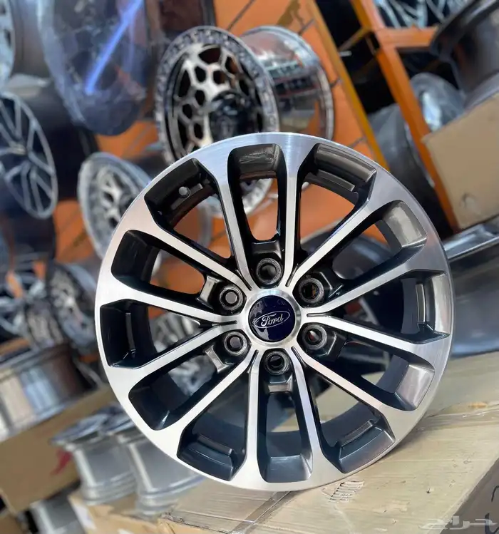 جنوط فورد F150 مقاس 18 اصلي وكاله موديل 2022 2