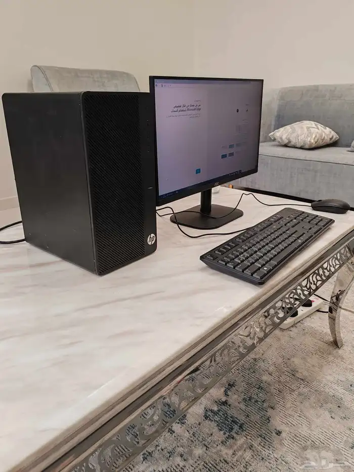 كمبيوتر مكتبي hp مواصفات عاليه 1