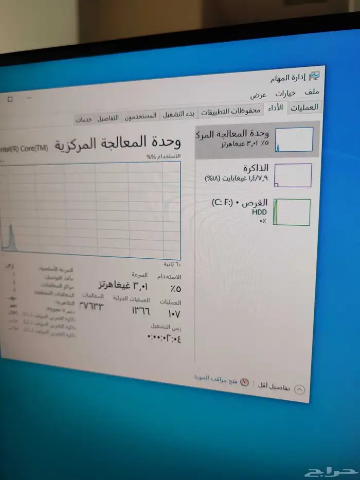كمبيوتر مكتبي hp مواصفات عاليه 5