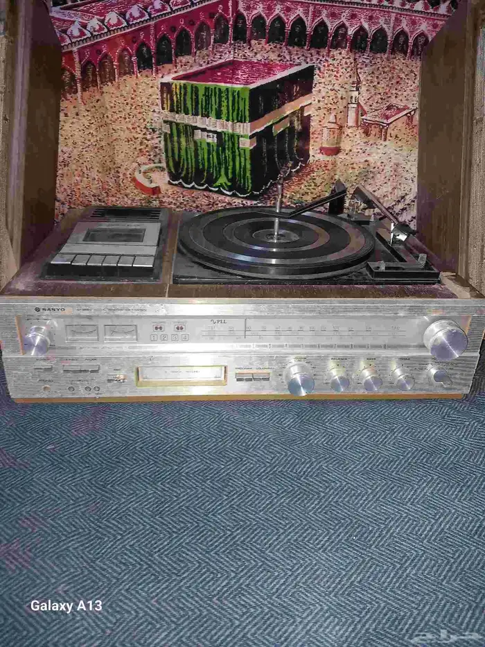 تم البيع جهاز قديم 1x4 باكم كاترج كاسيت راديو ياباني 1