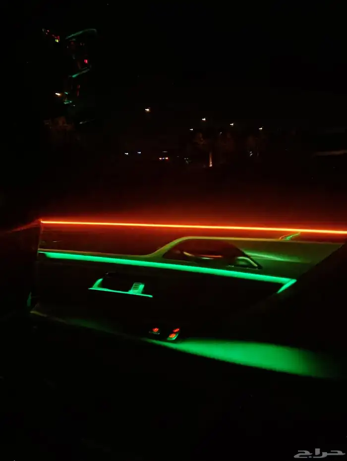 تركيب لد داخلي64 لون بي ام دبليو 730موديل 2019 7