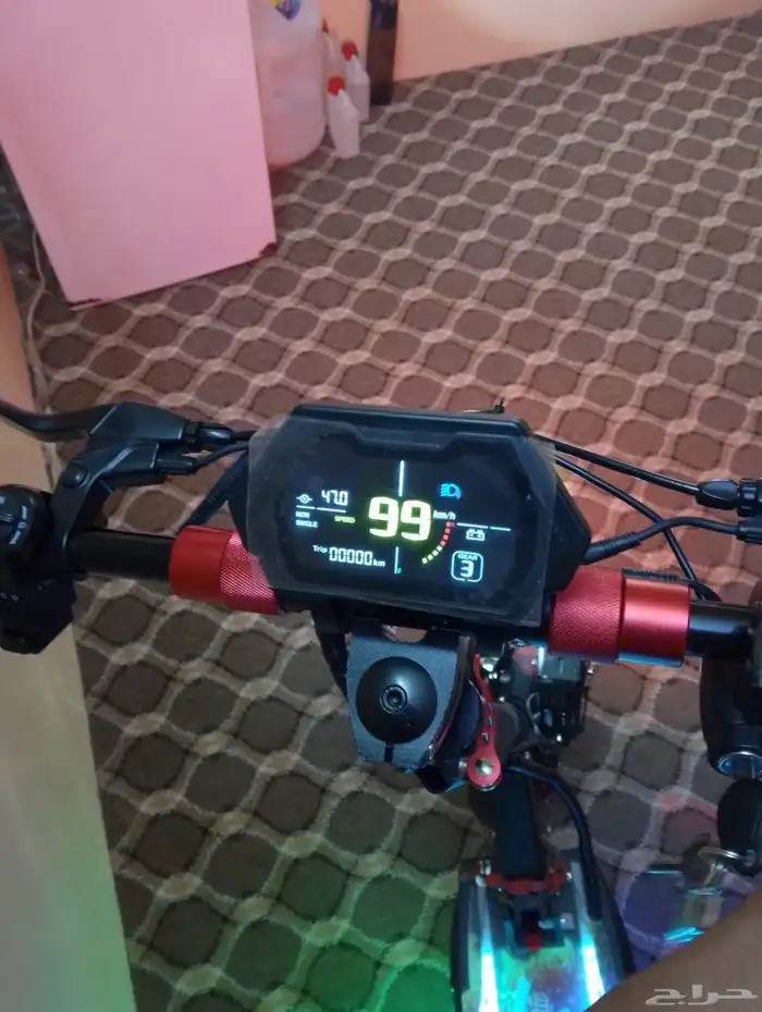 سكوتر كهربائية اداء عالي وكفرات صحراوي سرعة توصل 99 1