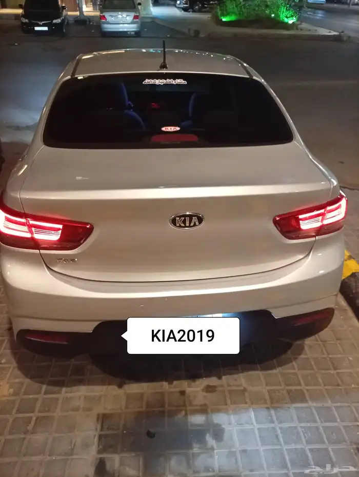 كيا ريو 2019 ممشي 215 بدون حوادث استخدام شخصي 6