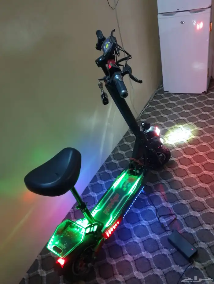 سكوتر كهربائية اداء عالي وكفرات صحراوي سرعة توصل 99 0