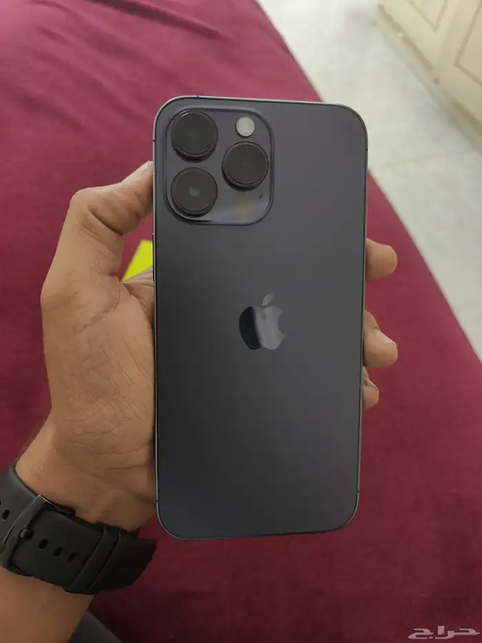 14برو ماكس بنفسجي 256قيقا بطاريه 86 نضيف جدا على الشرط 0